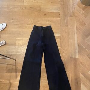 Zara high rise wide leg jeans
